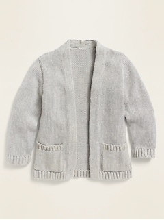 grey baby girl cardigan