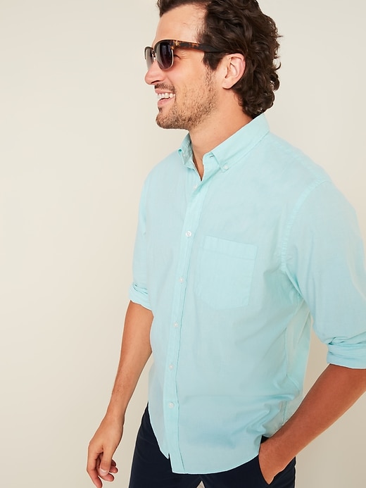 View large product image 1 of 2. Slim-Fit Built-In Flex Everyday Shirt