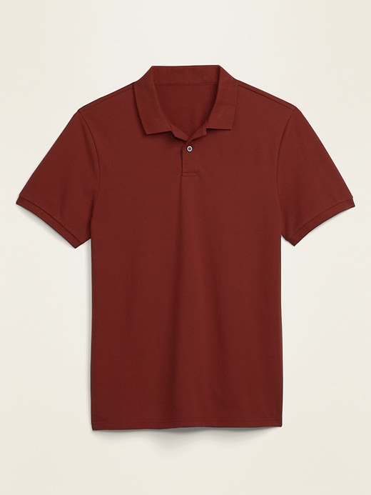 View large product image 2 of 2. Moisture-Wicking Pique Pro Polo
