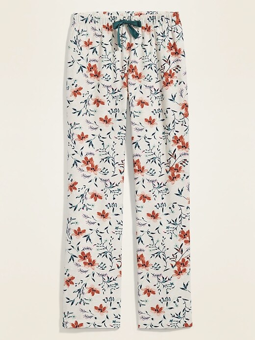 Old Navy Patterned Flannel Pajama Pants for Women. 1