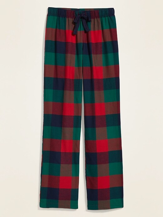 View large product image 1 of 1. Patterned Flannel Pajama Pants