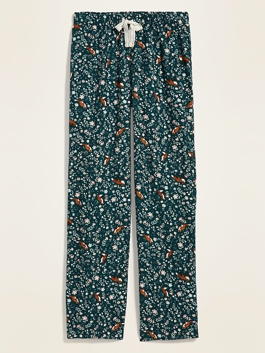 Old Navy Patterned Flannel Pajama Pants for Women. 1