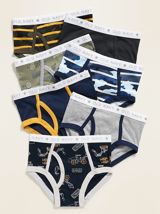 View large product image 1 of 1. Underwear Brief 7-Pack for Toddler Boys