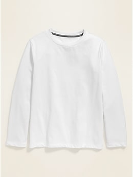 old navy white long sleeve t shirt