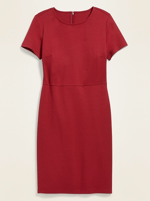 Ponte-Knit Sheath Dress | Old Navy