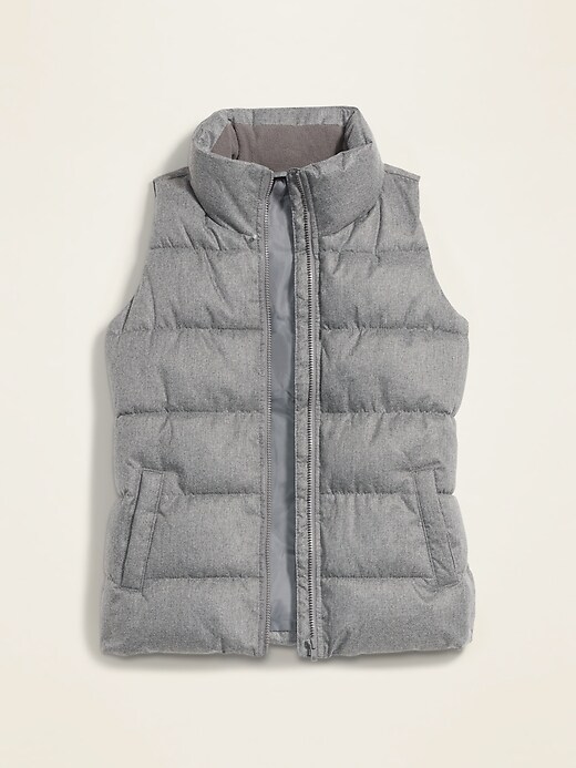 Old Navy Frost-Free Textured Puffer Vest for Women. 1