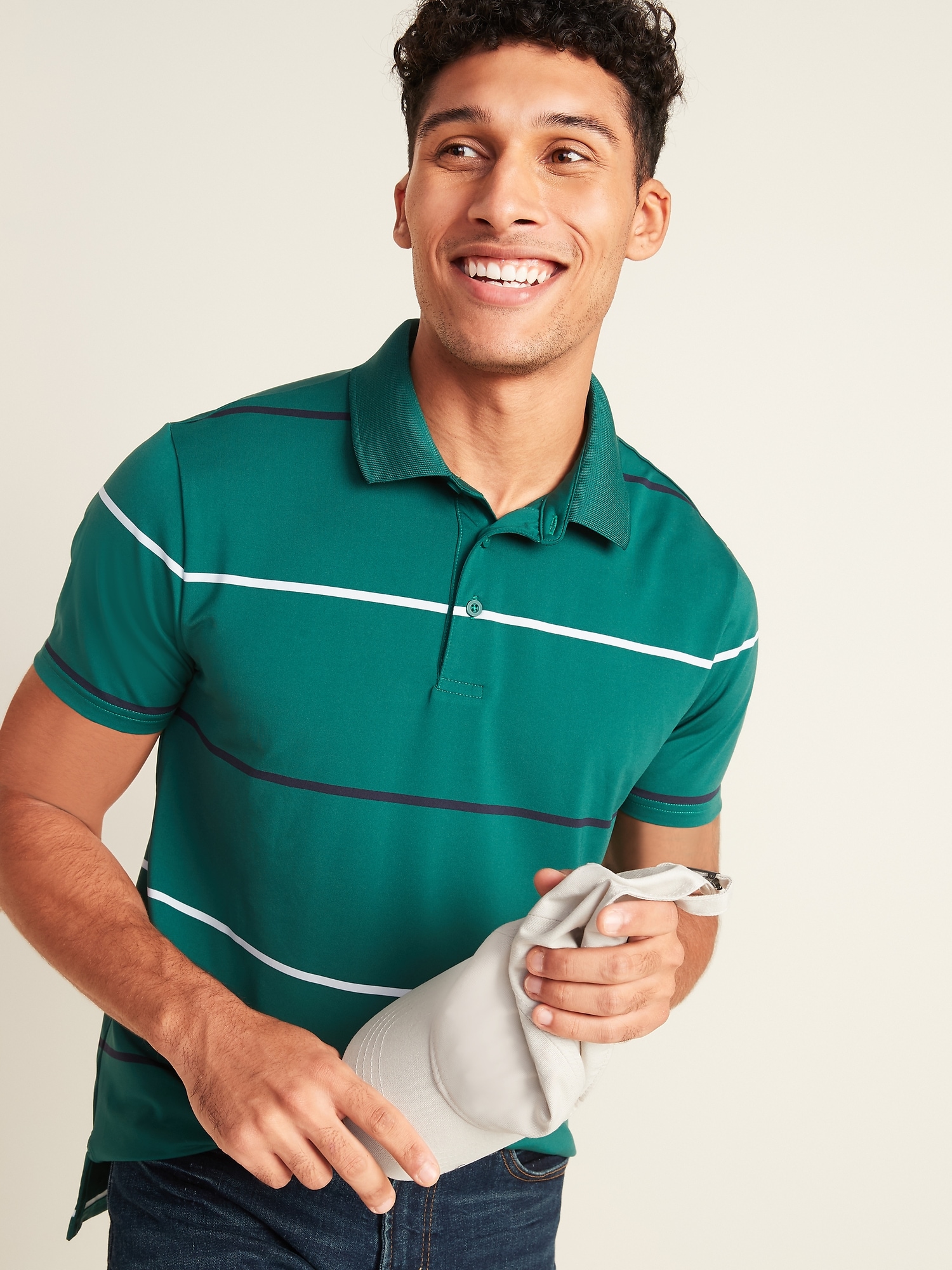 Old navy built in flex clearance polo