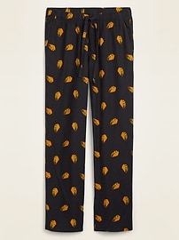 View large product image 3 of 3. Printed Flannel Pajama Pants