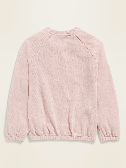 View large product image 2 of 2. Cozy Pullover Sweater for Girls