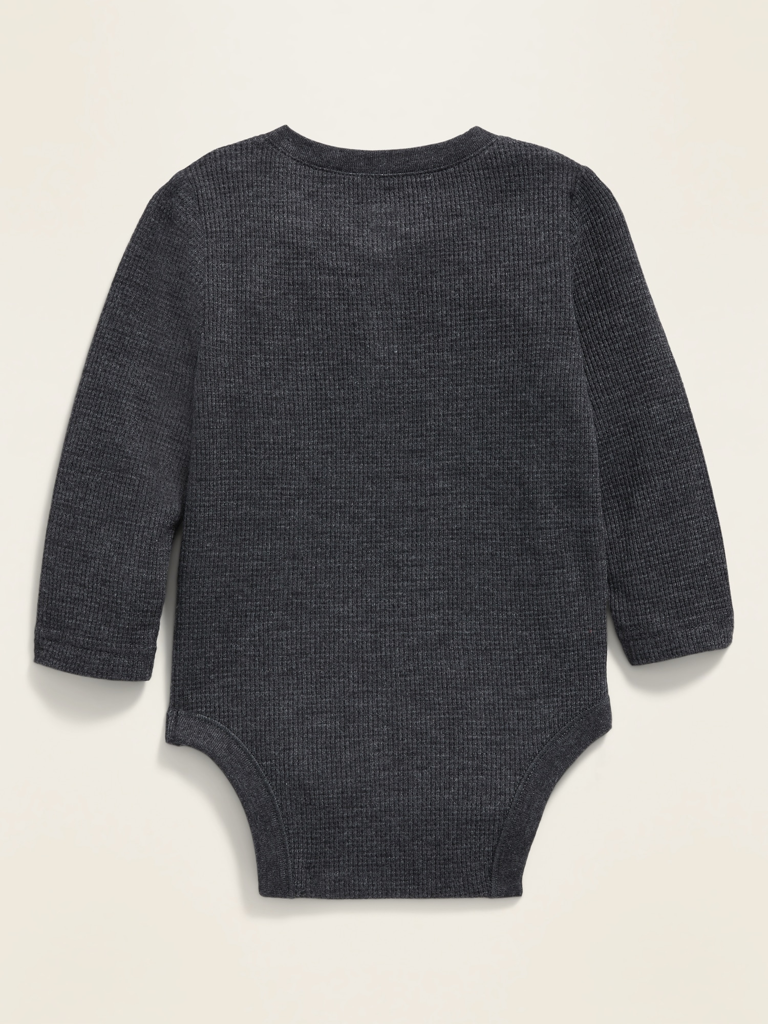 Unisex Henley Thermal Bodysuit for Baby Old Navy