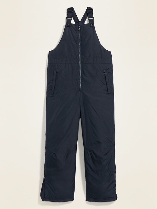 View large product image 1 of 1. Gender-Neutral Water-Resistant Bib Snowsuit Overalls For Kids