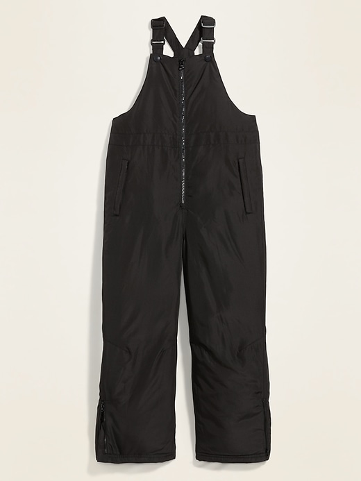 View large product image 1 of 2. Gender-Neutral Water-Resistant Bib Snowsuit Overalls For Kids