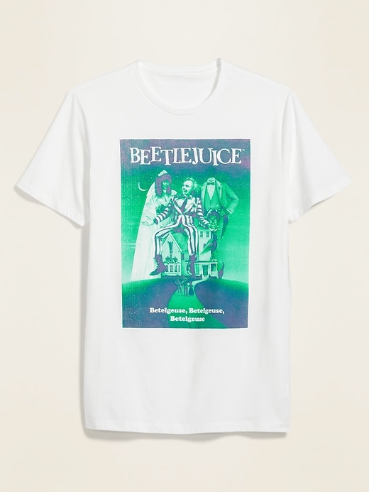 View large product image 1 of 1. Beetlejuice&#153 Movie Graphic Gender-Neutral Tee & Women