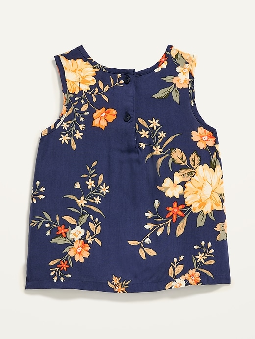 Sleeveless Floral A-Line Top for Toddler Girls | Old Navy