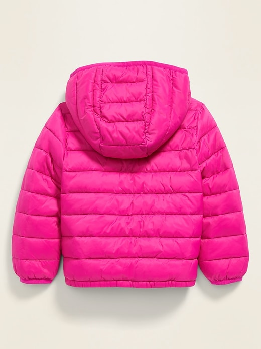 View large product image 2 of 2. Unisex Water-Resistant Lightweight Narrow-Channel Puffer Jacket for Toddler