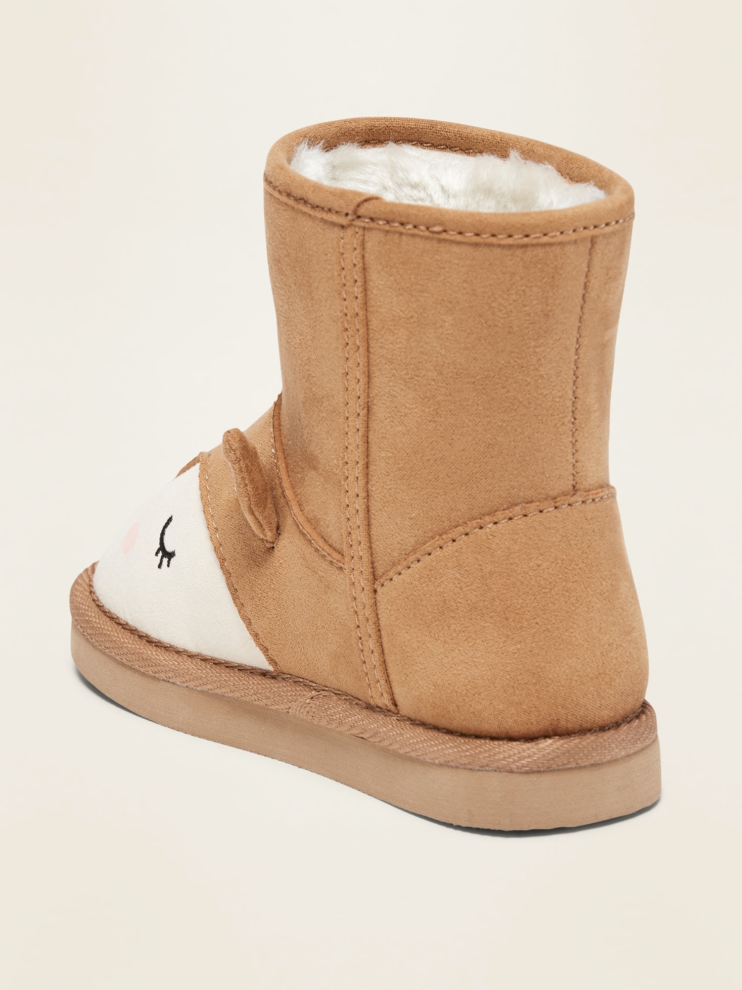 girls faux suede boots