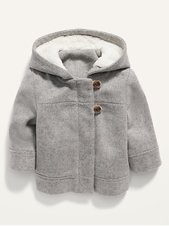 Unisex Soft-Brushed Hooded Coat for 