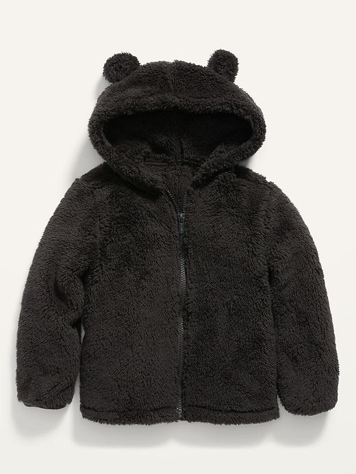View large product image 1 of 1. Sherpa Critter Jacket for Toddler Girls