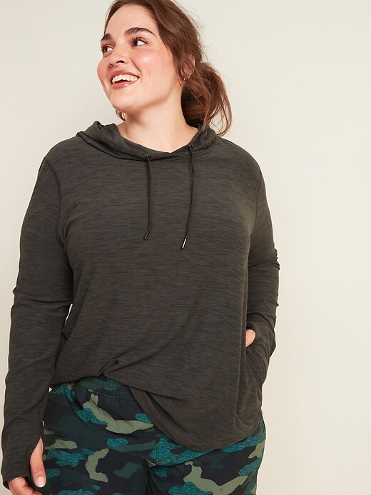 View large product image 1 of 3. Breathe ON Plus-Size Pullover Hoodie