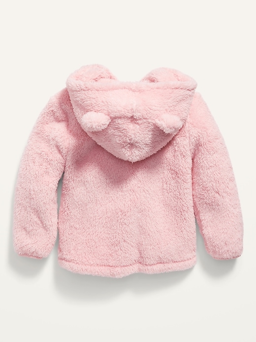View large product image 2 of 2. Sherpa Critter Jacket for Toddler Girls