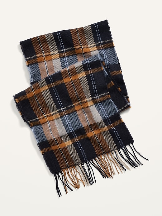 View large product image 1 of 1. Cozy Flannel Gender-Neutral Scarf & Women