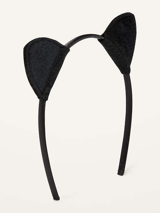 View large product image 1 of 1. Faux-Fur Cat Ear Headband for Toddler