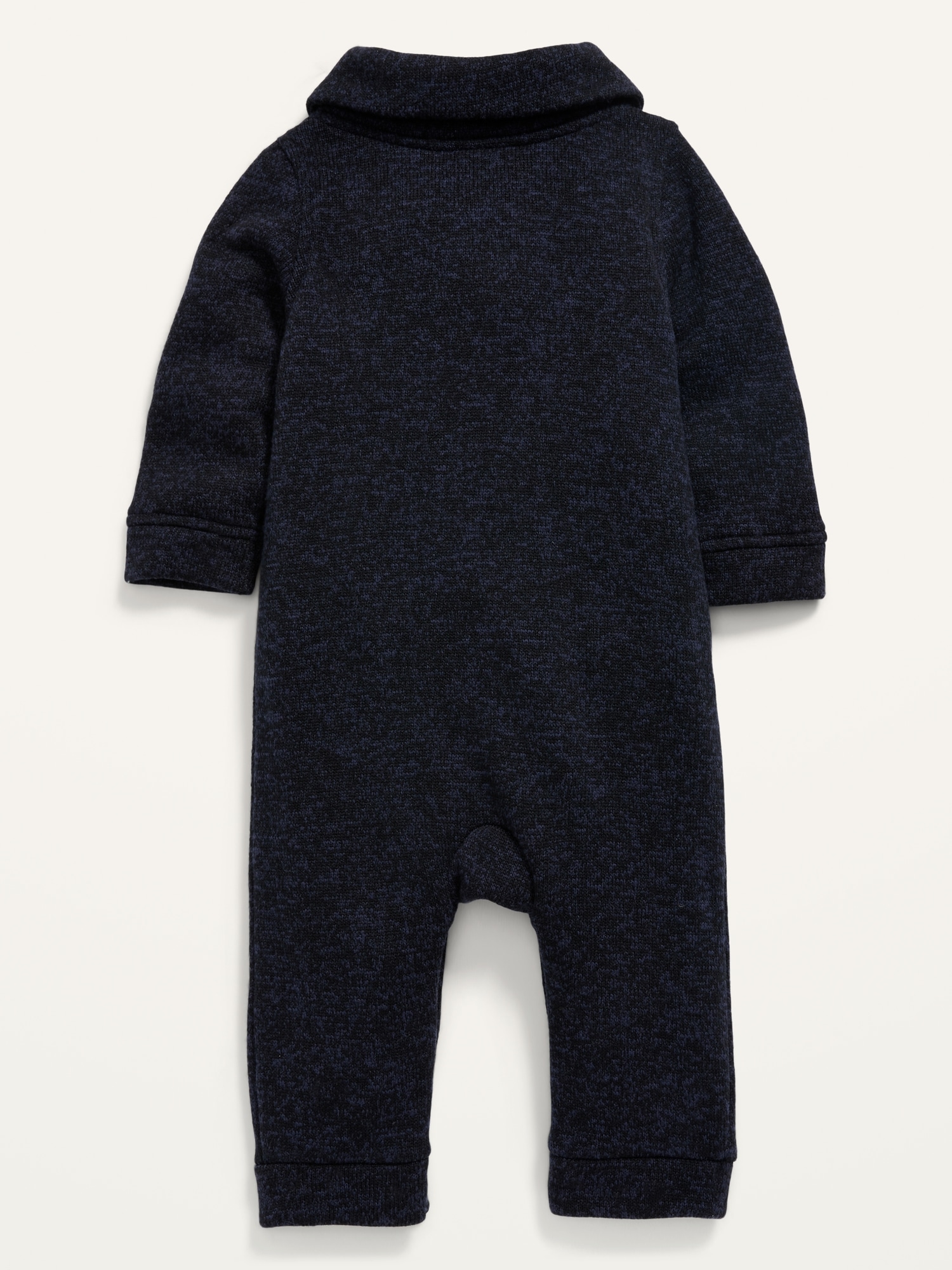 Unisex Shawl-Collar Sweater-Knit One-Piece for Baby | Old Navy