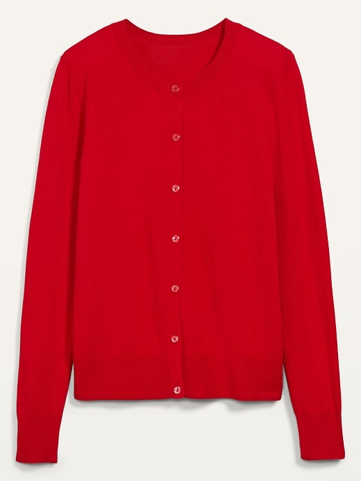 トップス OVY Super Comeback Crew Neck Cardigan Crewneck Cardigan | Gap Factory