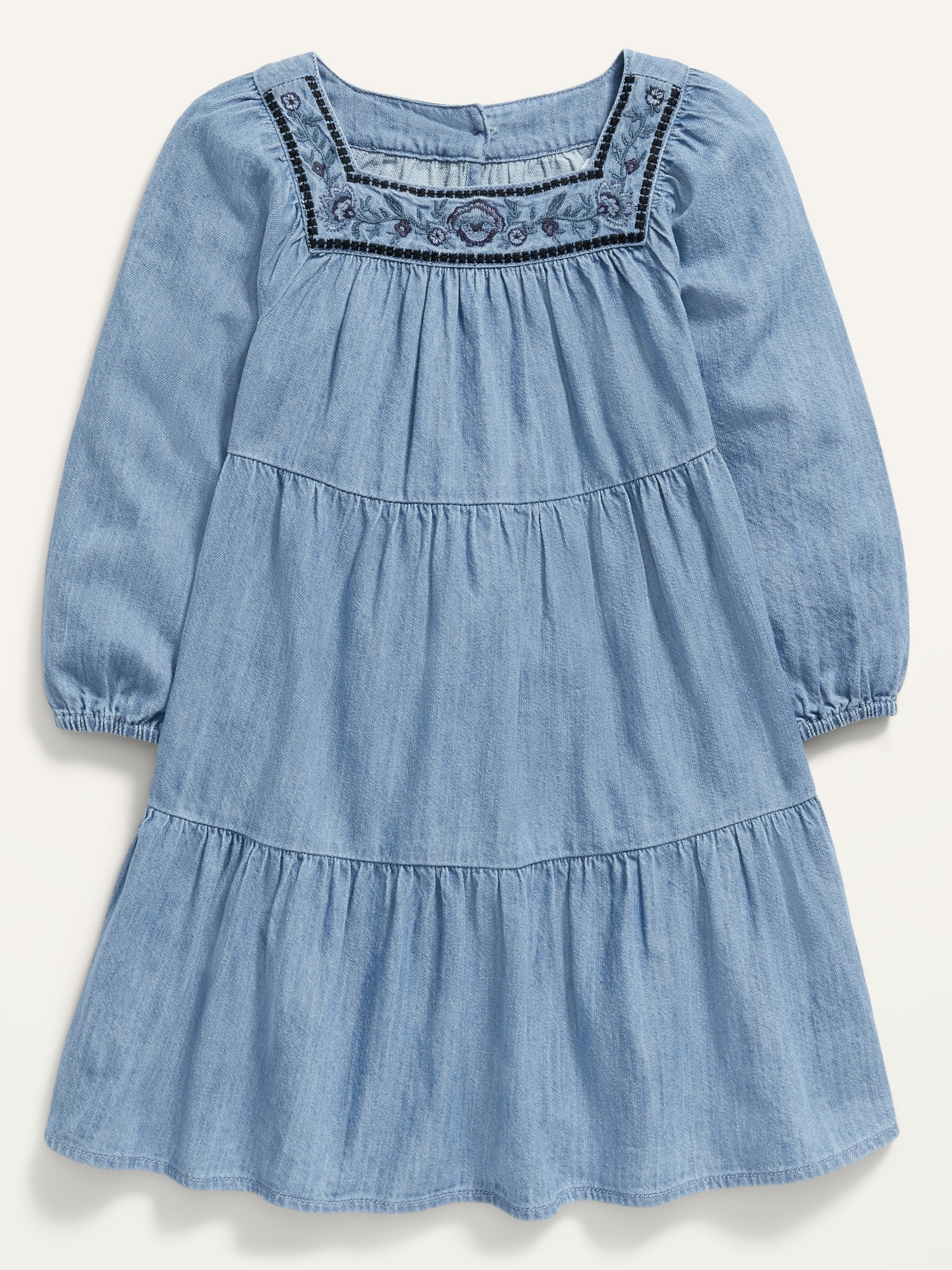 old navy toddler denim dress