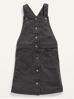 black overall dress kids