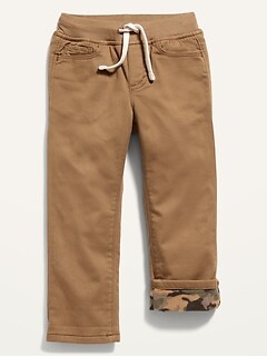 gap flannel lined pants