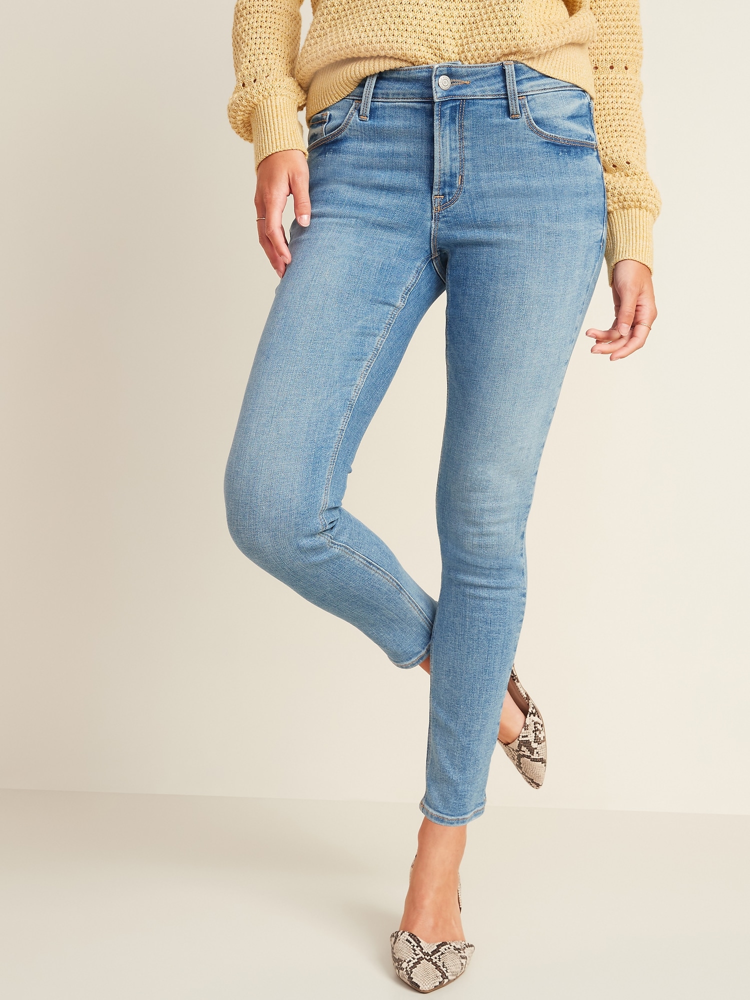 old navy original mid rise skinny jeans
