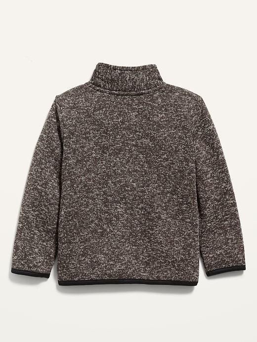 Download Unisex Mock-Neck Sweater-Knit Zip Jacket for Toddler | Old ...