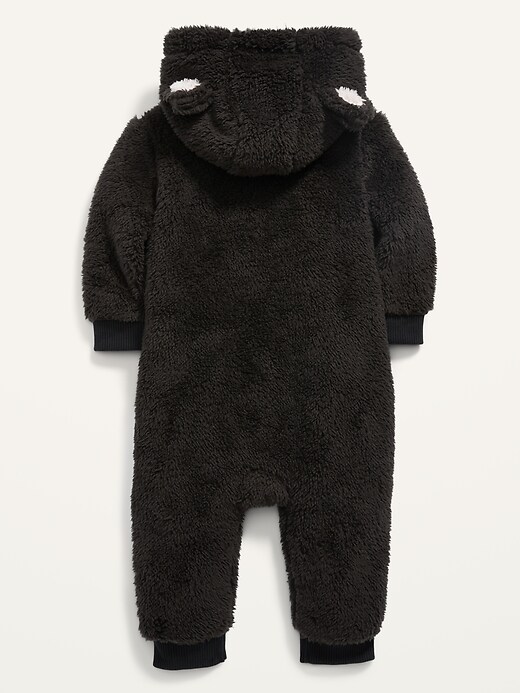 View large product image 2 of 2. Unisex Critter Sherpa One-Piece for Baby