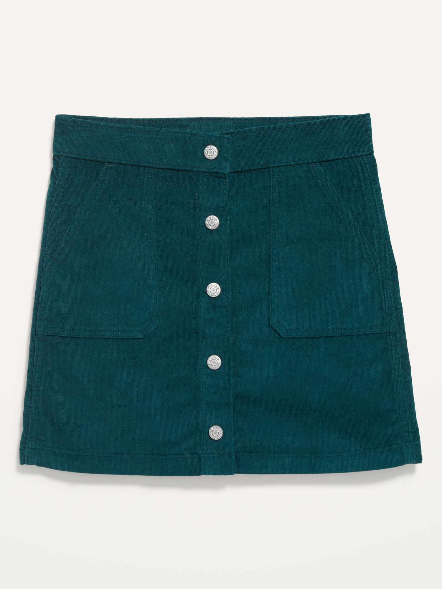 Old navy button outlet front skirt