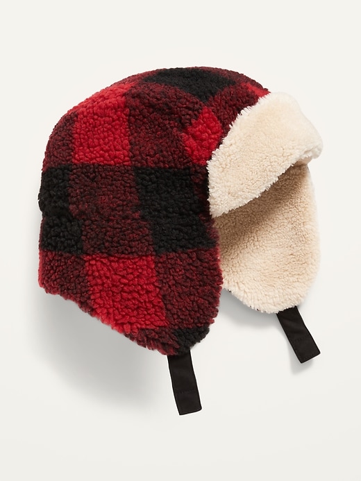 View large product image 1 of 1. Unisex Sherpa Trapper Hat for Toddler