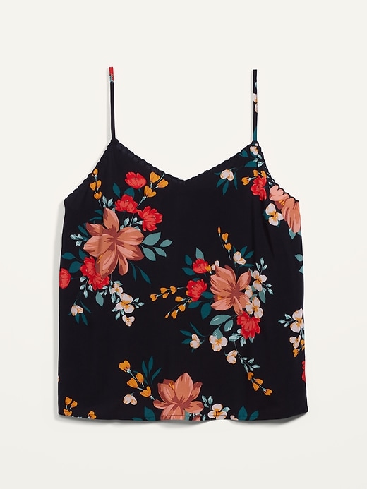 Floral-Print Scalloped-Edge Cami for Women | Old Navy