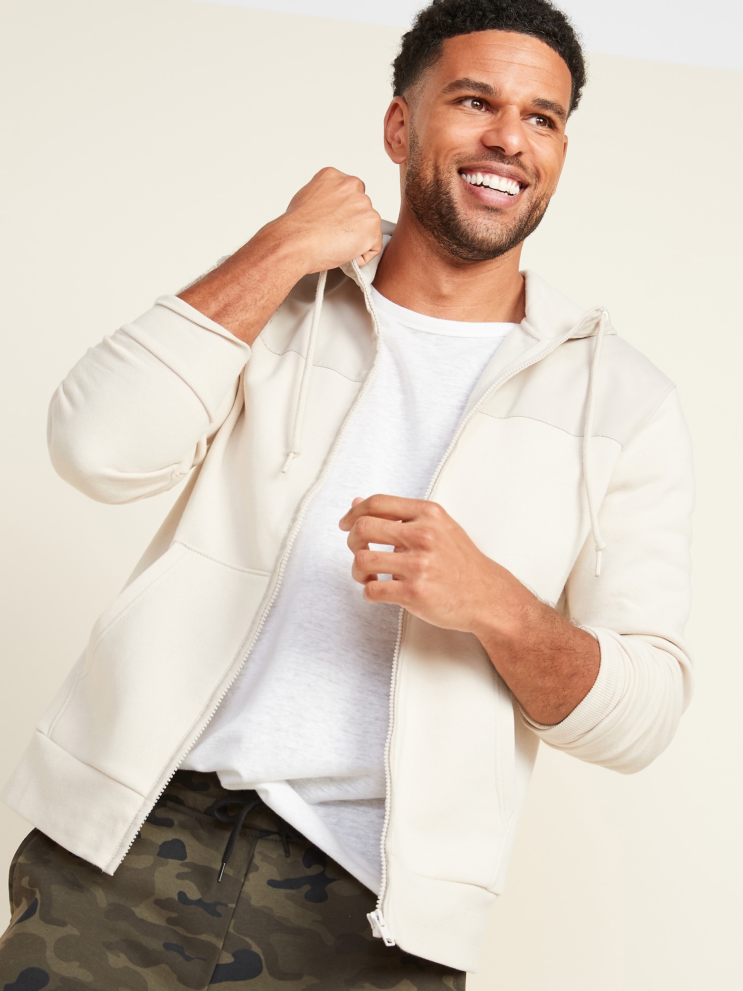 old navy men's zip hoodie