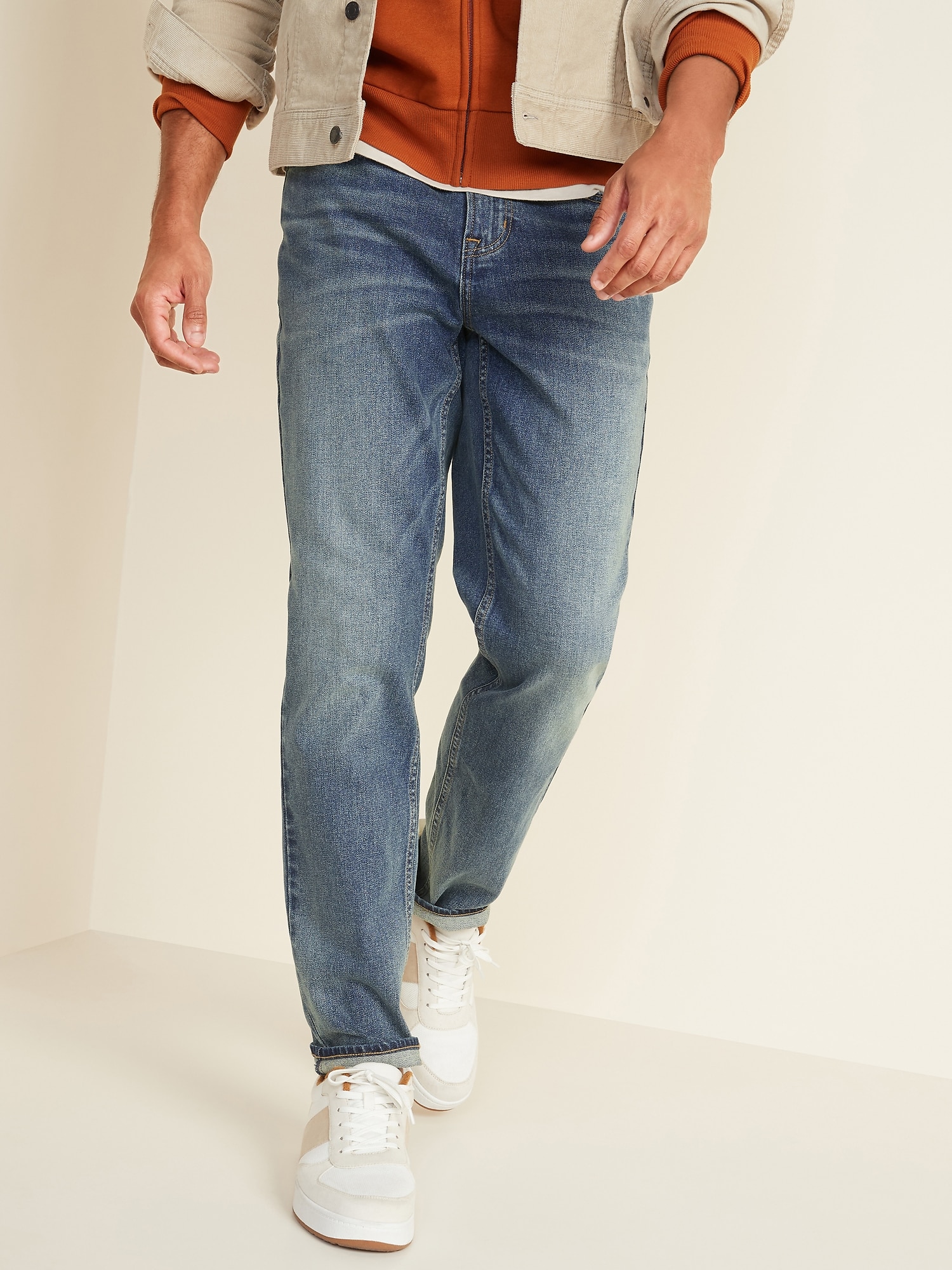 old navy mens athletic jeans