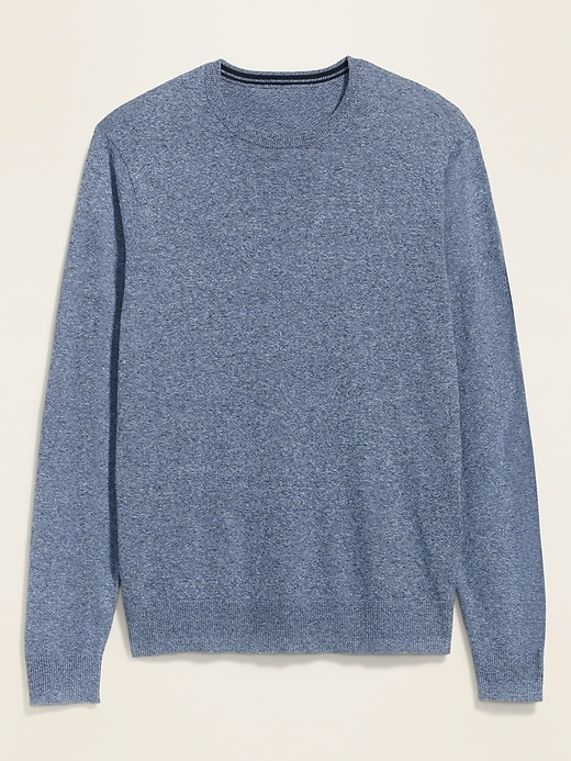 View large product image 2 of 2. Marled Crew-Neck Sweater
