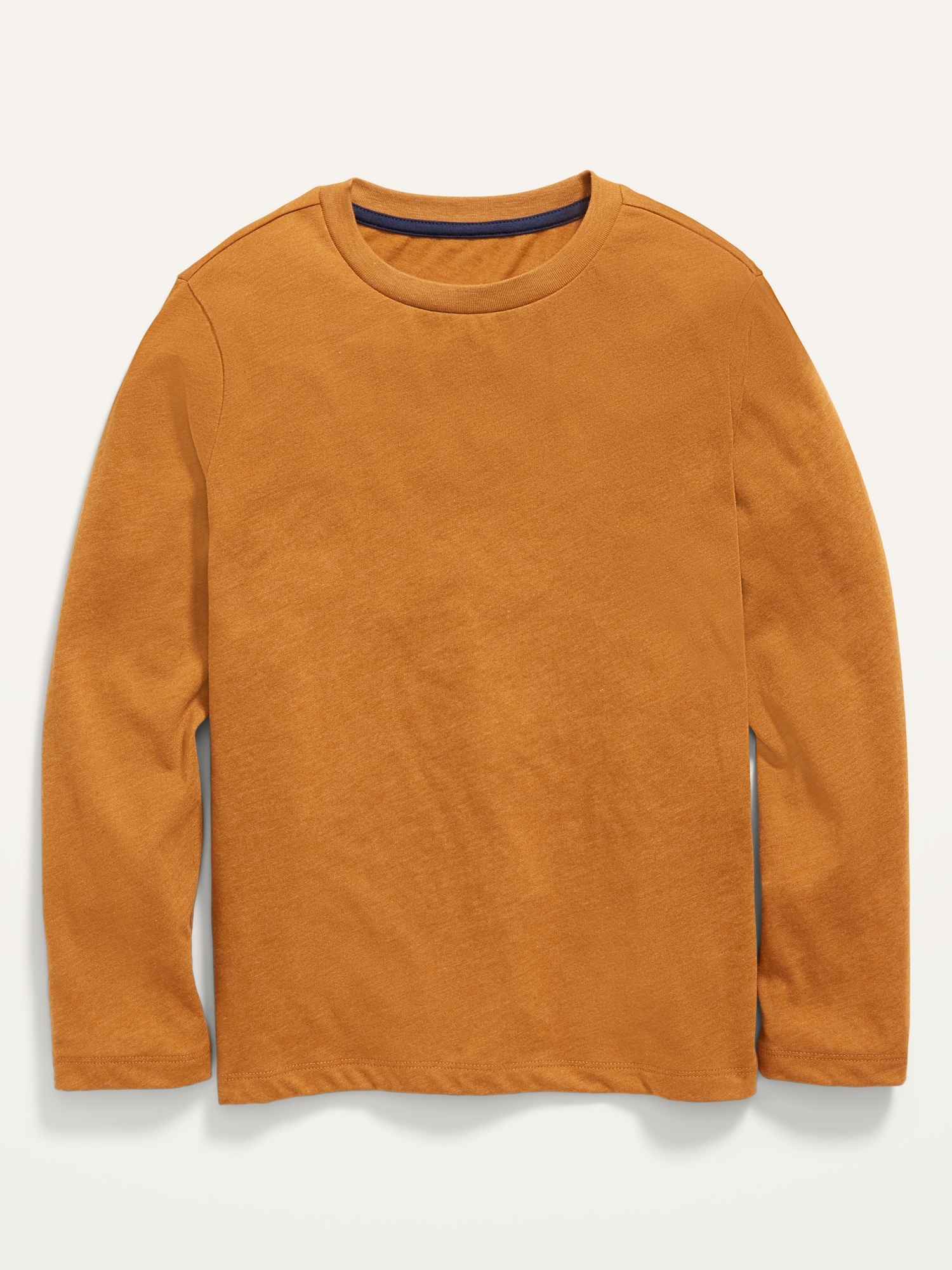 boys brown long sleeve top