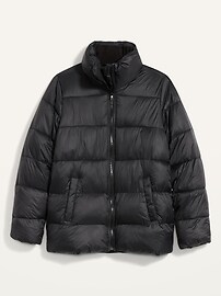View large product image 3 of 3. Frost-Free Zip-Front Puffer Jacket for Women