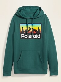 View large product image 3 of 3. Polaroid&#153 Graphic Gender-Neutral Pullover Hoodie for Adults