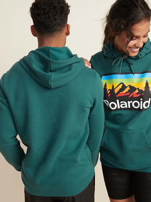 View large product image 2 of 3. Polaroid&#153 Graphic Gender-Neutral Pullover Hoodie for Adults