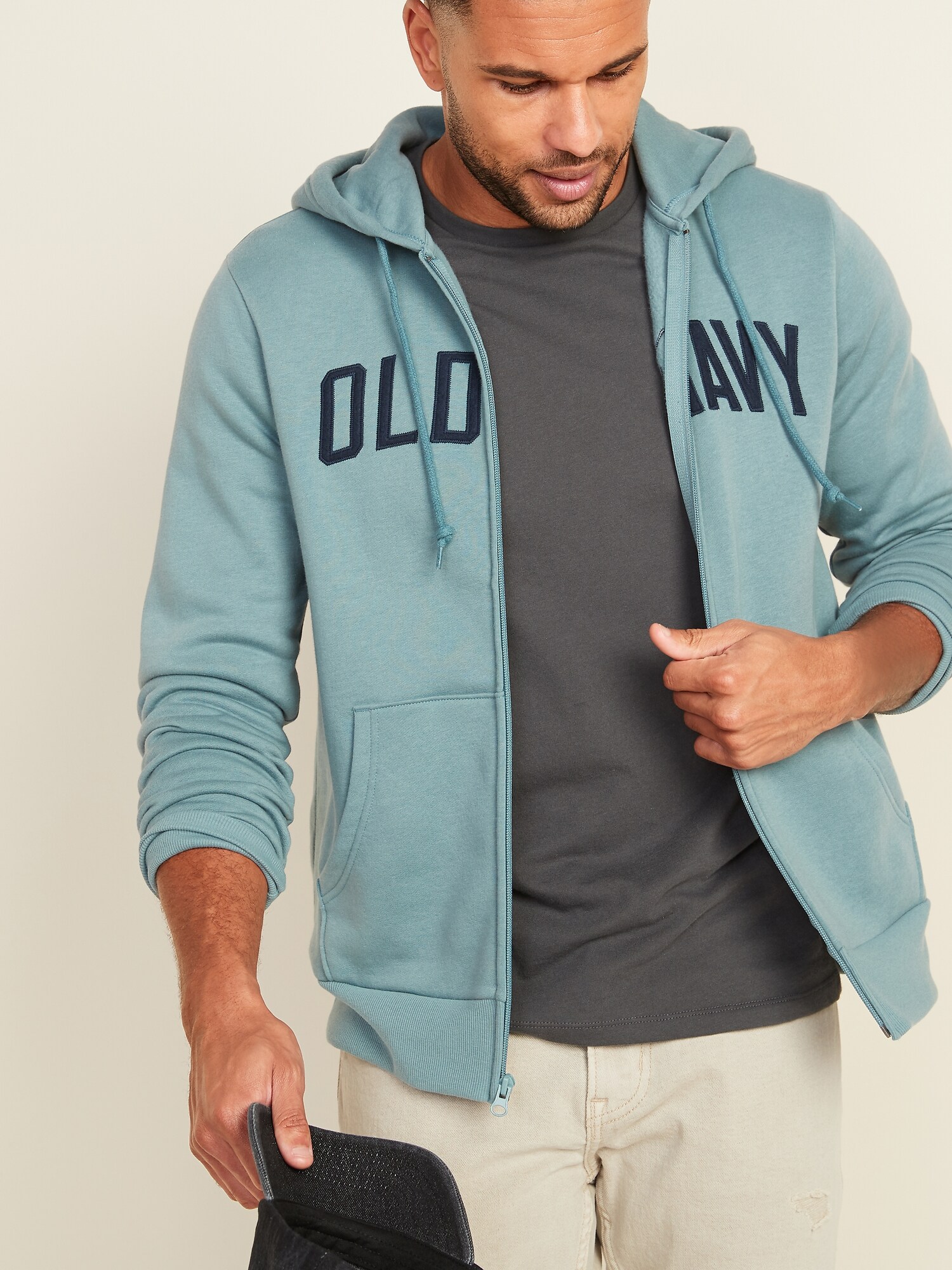 【OPEN YY】DAWN GRAPHIC ZIP JACKET, NAVY Logo-Graphic Zip-Front Hoodie for Toddler Boys | Old Navy
