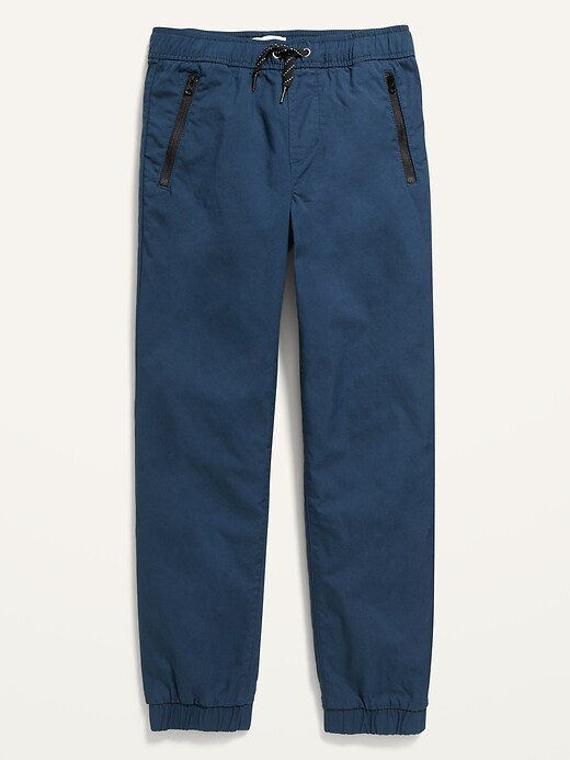 View large product image 1 of 1. Built-In Flex Dry-Quick Zip-Pocket Jogger Tech Pants For Boys