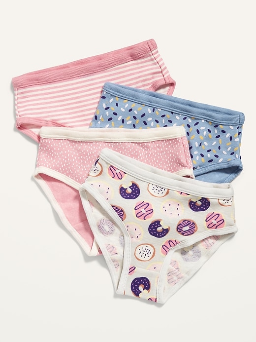 View large product image 1 of 1. Printed Bikini Underwear 4-Pack for Toddler Girls