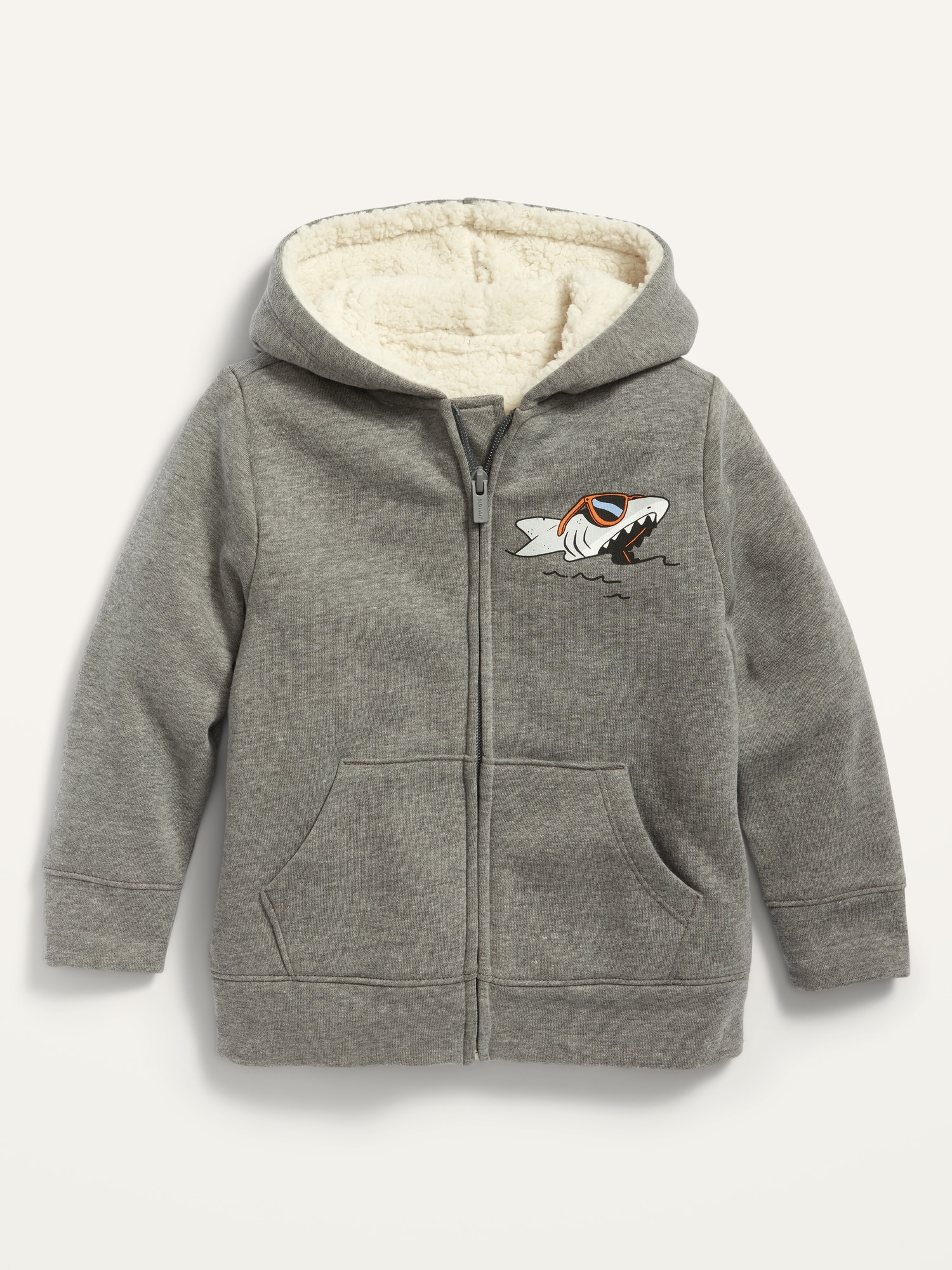 sherpa hoodie toddler girl