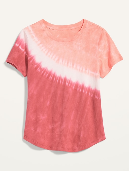 Image number 4 showing, EveryWear Patterned Short-Sleeve Tee for Women