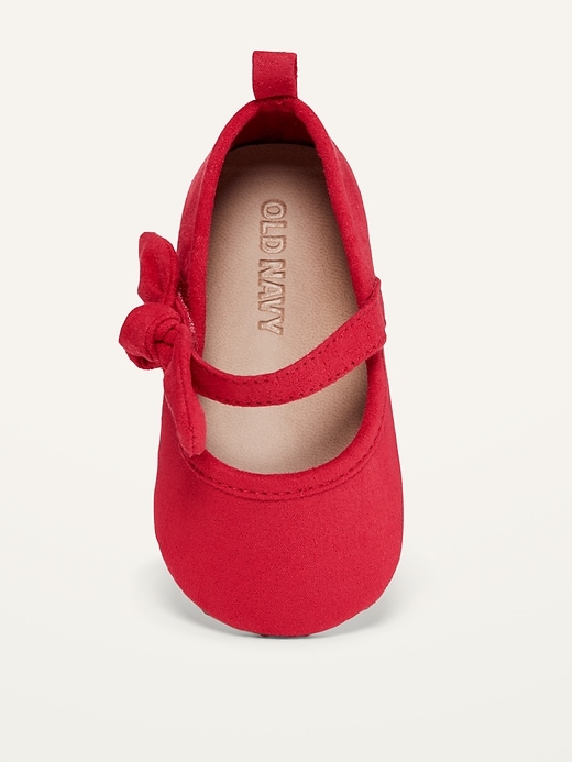 View large product image 2 of 4. Bow-Tie Ballet Flats for Baby